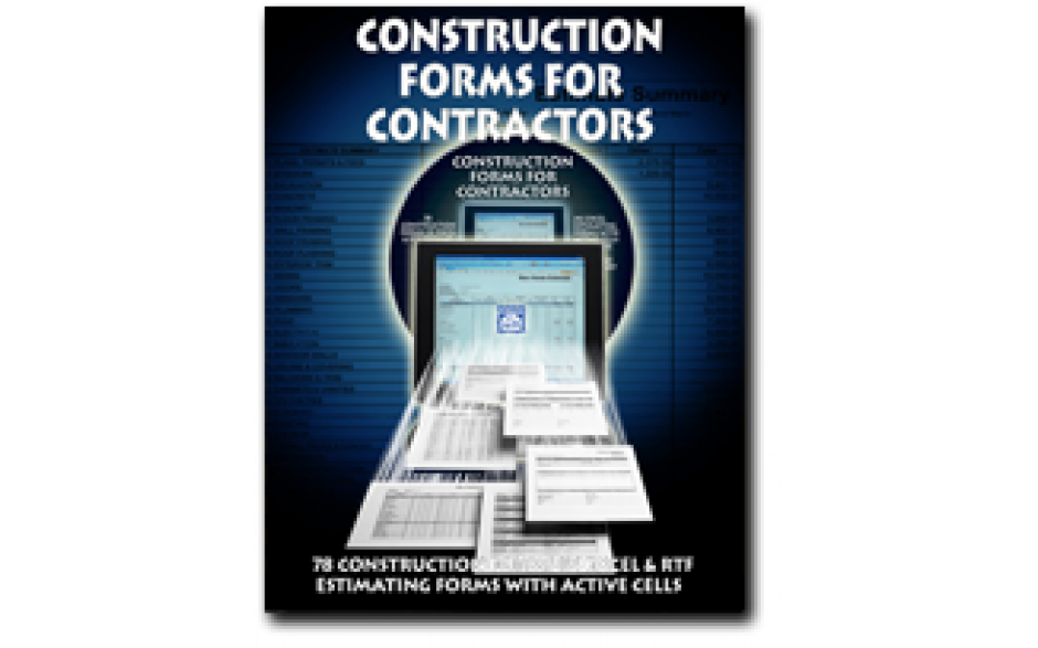 Construction contract writer software